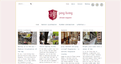 Desktop Screenshot of blog.pingliving.eu